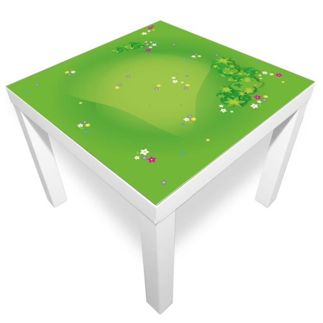 Spielmatte – Graslandschaft mit Blumen
