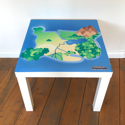 Spielmatte – Kleiner Drache Kokosnuss Dracheninsel