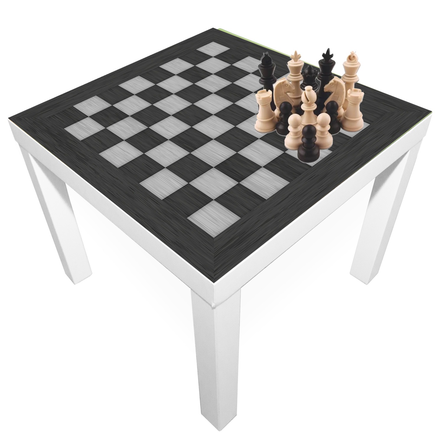 Schach Spiel inklusive Spielmatte