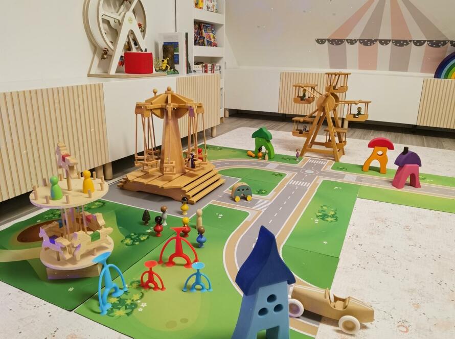Spielmatte Straßensystem