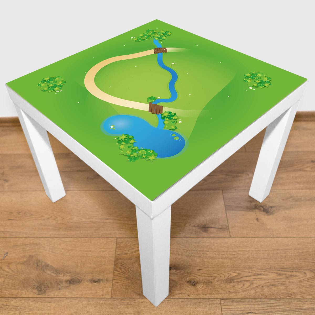 Spielmatte – Kleine Landschaft mit Bach